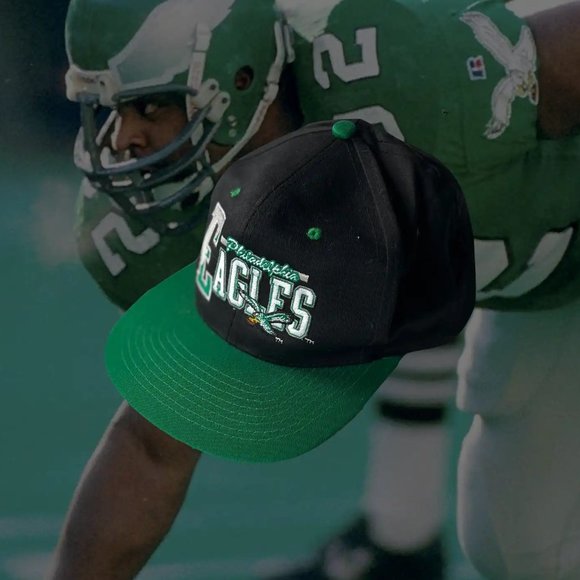 Vintage Philadelphia Eagles 90s Snapback Hat - Picture 2 of 4